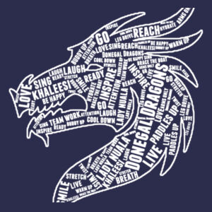 Donegal Dragons Word Cloud - College Hoodie Design