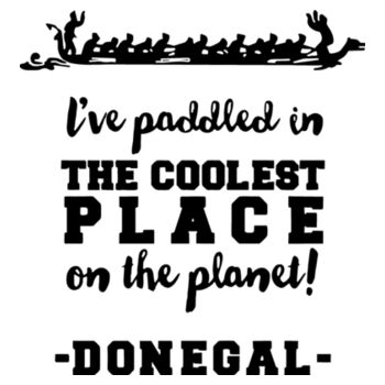 I Paddled in the Coolest Place on The Planet - Long sleeve baseball T Design