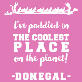 I Paddled in the Coolest Place on The Planet - Softstyle™ women's ringspun t-shirt Design