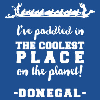 I Paddled in the Coolest Place on The Planet - Softstyle™ adult ringspun t-shirt Design